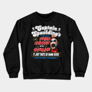 Classic Movie Fried Chicken & Gasoline Crewneck Sweatshirt